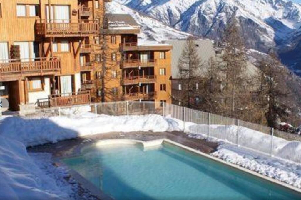 Chalet 4 Pers. Piscine Et Literie Toute Neuve. Puy-Saint-Vincent Ngoại thất bức ảnh
