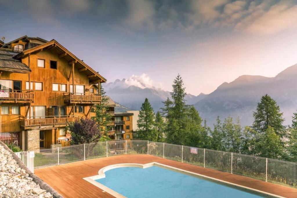Chalet 4 Pers. Piscine Et Literie Toute Neuve. Puy-Saint-Vincent Ngoại thất bức ảnh